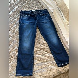 Women’s big star Maddie, Capri jeans, size 33
